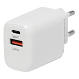 Univerzální napájecí adaptér 6331 20W, nabíječka USB-A, USB-C, 230V